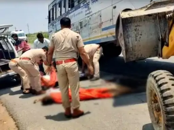 शाहपुरा में रोडवेज बस की रफ्तार का कहर, बाइक सवार पति-पत्नी और बेटे को कुचला, तीनों की मौके पर हुई मौत, ड्राइवर और कंडक्टर फरार
