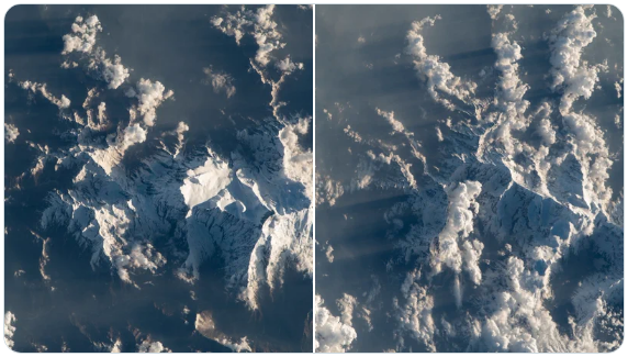 Himalayas From Space
