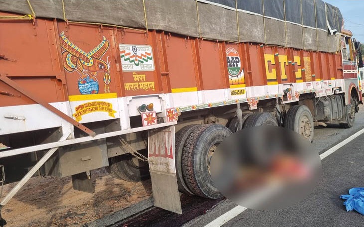 भिवानी में भयावह सड़क हादसा, बड़वा बाइपास पर ट्रक ने 3 महिलाओं को कुचला, हादसे के बाद ट्रक ड्राइवर फरार