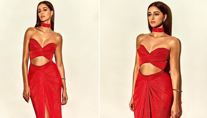 रेड कलर की रिवीलिंग ड्रेस में अनन्या पांडे ने शेयर की हॉट फोटोज, Dream Girl 2 की सक्सेस एन्जॉय कर रहीं हसींना