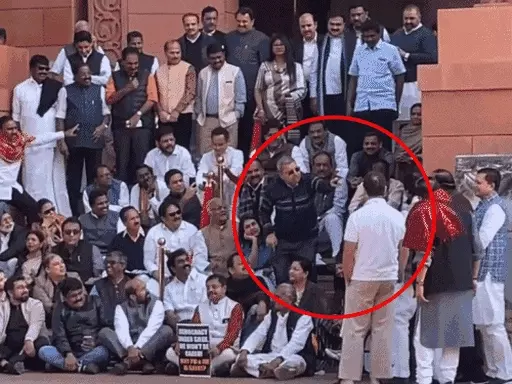 TMC सांसद ने की राज्यसभा सभापति की मिमिक्री, VIDEO बनाते दिखे राहुल गांधी, सदन की मर्यादा को किया तार-तार