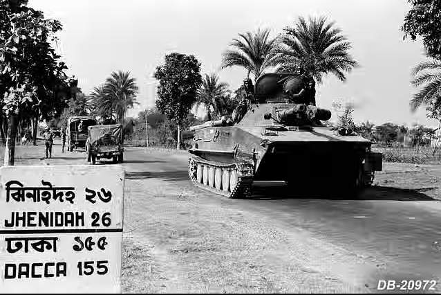 Indian Army Capture Dhaka (Bangladesh)