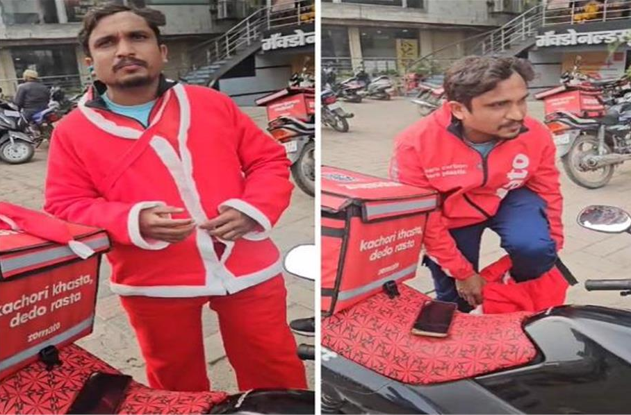 Indore Zomato Boy