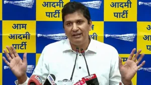 दिल्ली में ED का AAP नेता सौरभ भारद्वाज के घर छापा