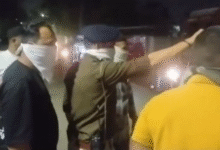 रावजी बाजार गैस रिसाव के बाद मौके पर पुलिस और दमकल विभाग