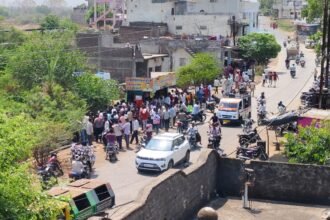 धार के गुजरी गांव में तेंदुआ घुसा, 6 लोग घायल