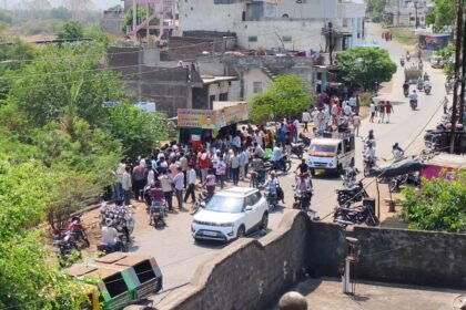 धार के गुजरी गांव में तेंदुआ घुसा, 6 लोग घायल