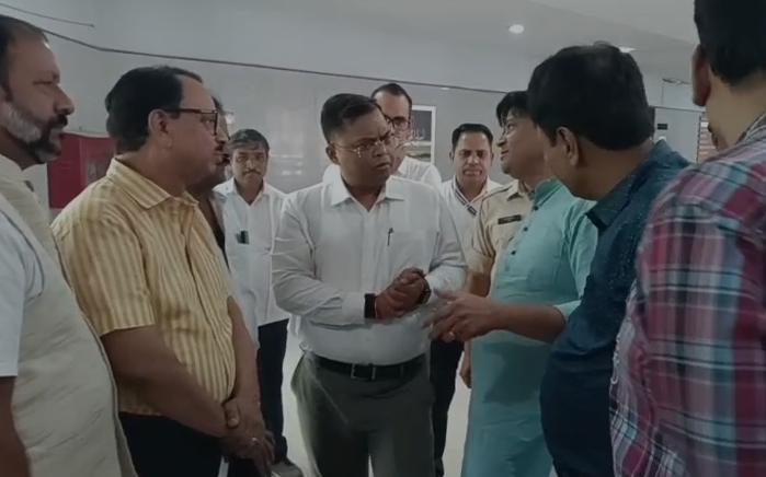 Indore school encroachment Loha school Snehnagar campus issue