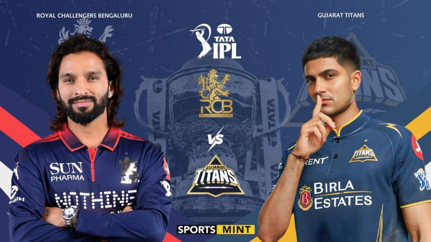 RCB vs GT IPL 2026 match at Chinnaswamy Stadium Bengaluru