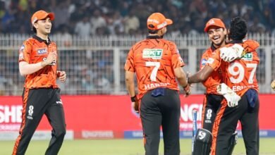 KKR vs SRH Match Highlights में कोलकाता को 65 रन से हार मिली। ग्रीन और रघुवंशी के रनआउट मैच का बड़ा टर्निंग पॉइंट बने।