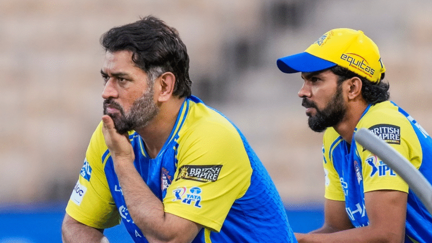 CSK vs MI 2026 Chepauk stadium match Dhoni playing update