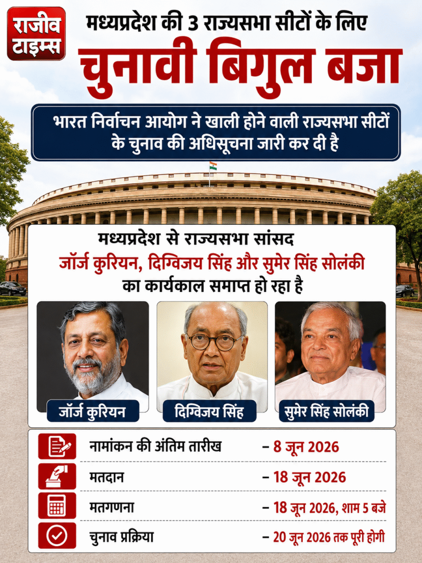 MP Rajya Sabha Election 2026