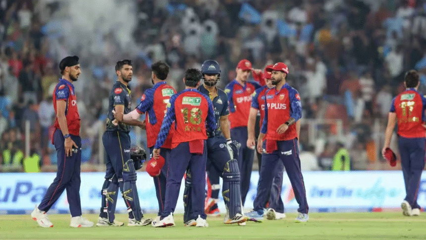 Gujarat Titans win IPL 2026 match vs Punjab Kings Sai Sudharsan batting