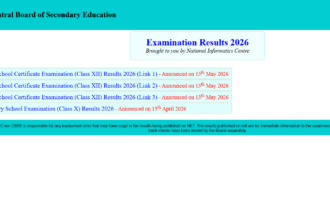 CBSE 12th Result 2026 online