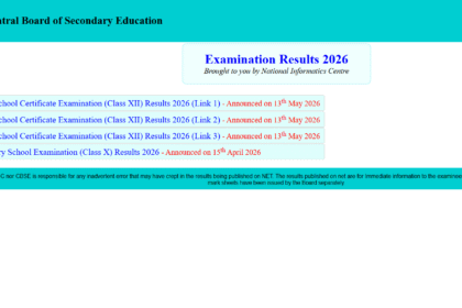 CBSE 12th Result 2026 online