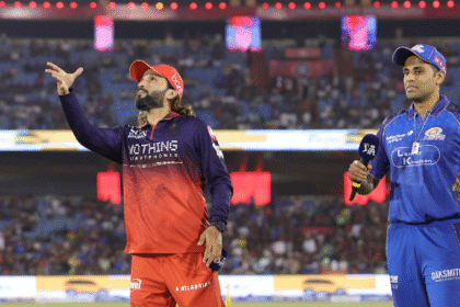 IPL RCB vs MI last ball thriller match celebration