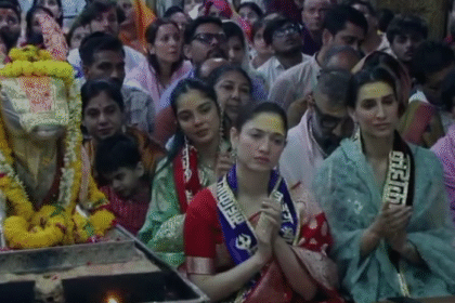 Tamannaah Bhatia Mahakal Bhasma Aarti in Ujjain