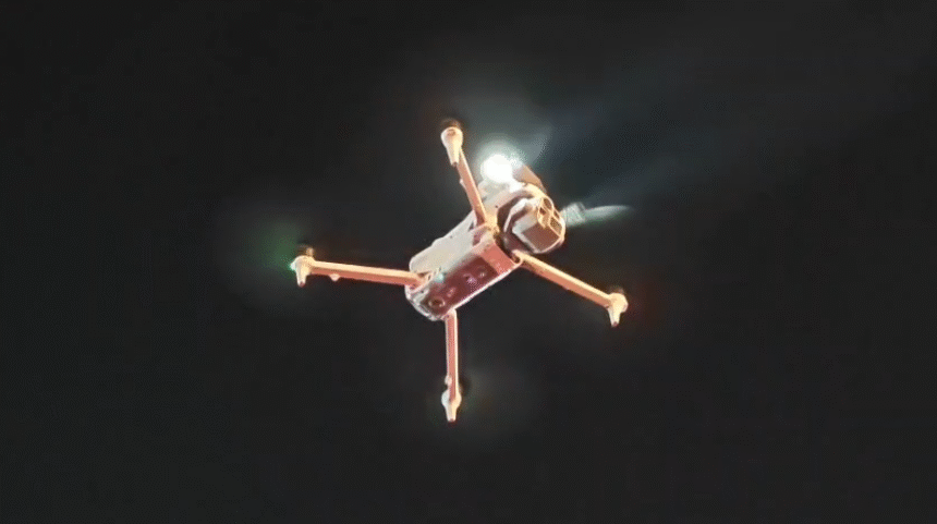 Indore Police Drone Unit Latest Update showing Chief Minister Mohan Yadav launching District Drone Unit and Traffic Sathi App with 18 high-tech drones for Indore Police.