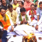 Indore Khajrana Ganesh Temple special yagna for PM Narendra Modi 12 years leadership celebration