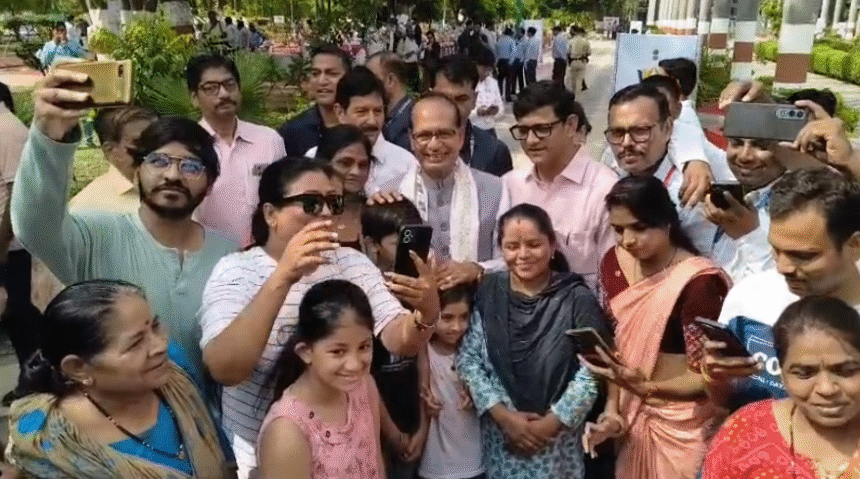 Indore BRICS Summit plantation drive at Meghdoot Upvan with Shivraj Singh Chouhan