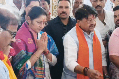 Annapurna Devi speaking on women empowerment during Indore visit