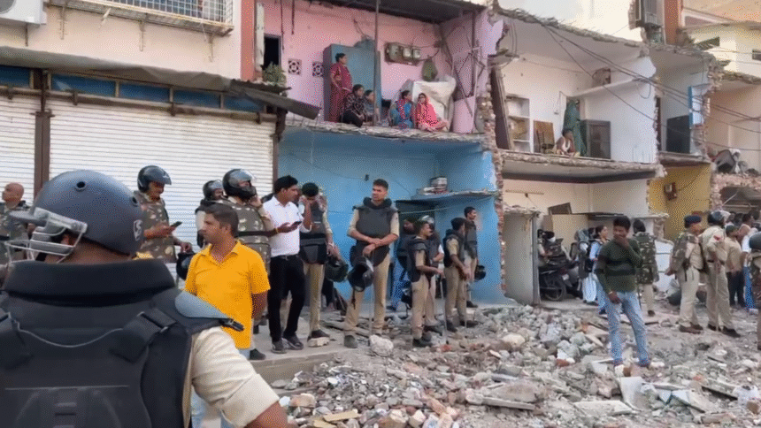 Indore Jinsi Road Widening Today Removal Action Latest Update 16 June 2026