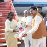 President Droupadi Murmu Indore Visit Today June 2026 Indore Airport
