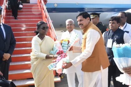 President Droupadi Murmu Indore Visit Today June 2026 Indore Airport