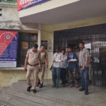 Indore Pardesipura Knife Attack Latest News showing police action in Janata Quarter where three accused were arrested in connection with a serious assault case.