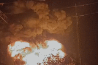 Dharampuri Indore Power Station Fire at Jaitpura 220 KV Grid transformer