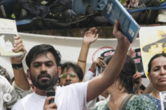 NEET 2026 Protest at Jantar Mantar led by students demanding accountability in examination system