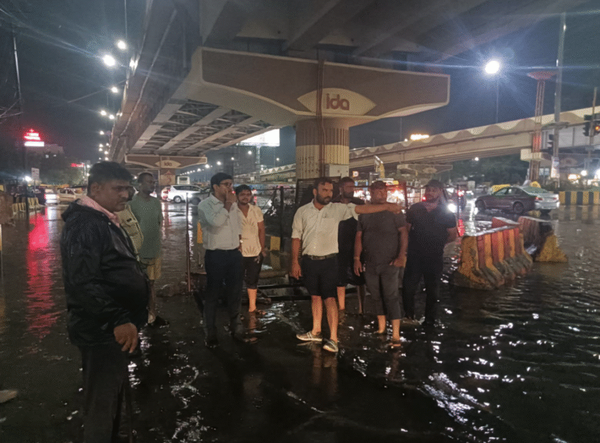 Indore Rain Waterlogging on city roads
