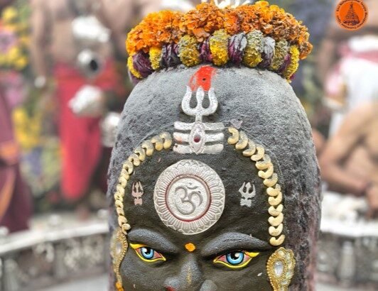 Mahakal Sawan Shringar के दौरान बाबा महाकाल का दिव्य श्रृंगार