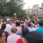 Malharganj Metro Station Protest