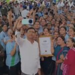 Indore Segregation Selfie विश्व रिकॉर्ड समारोह