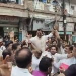 Datia By Election Congress Celebration