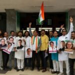 Congress Railway Station Protest