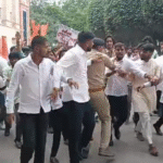 Indore ABVP protest