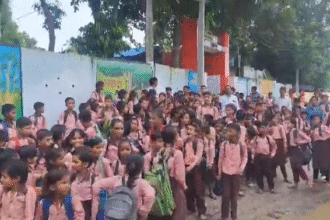 kannauj school protest