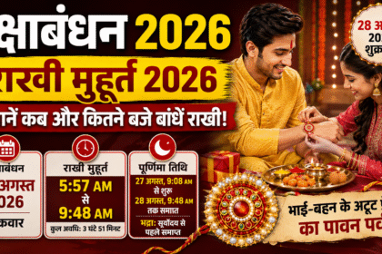 Rakhi Muhurat 2026