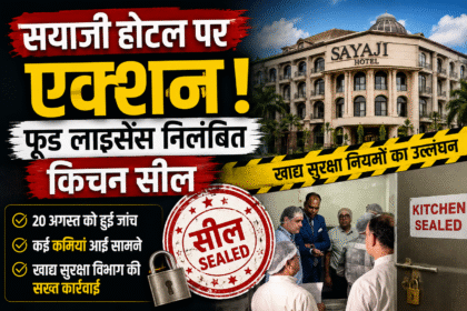 sayaji indore food license suspended