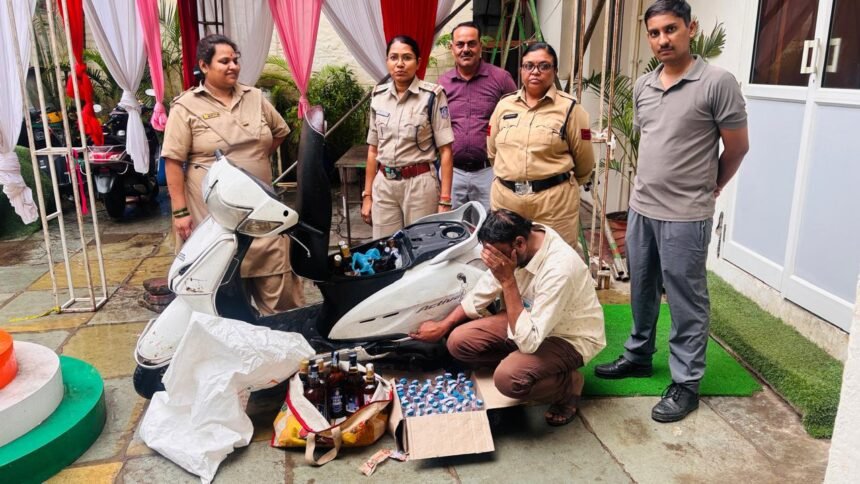 indore illegal liquor action