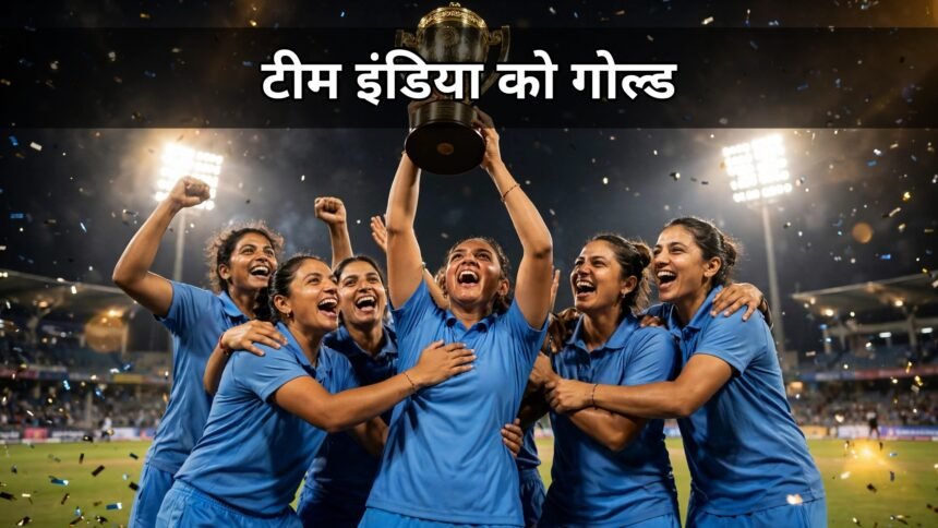 Harmanpreet Kaur Asian Games Gold