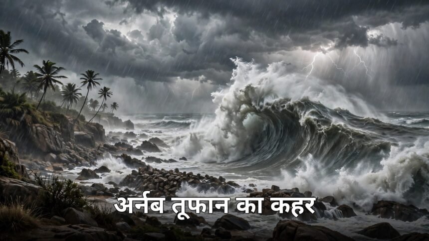 Cyclone Arnab Landfall