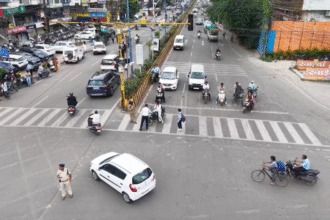 Indore Traffic Police mobile driving challan
