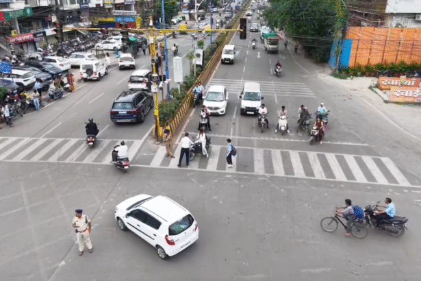 Indore Traffic Police mobile driving challan