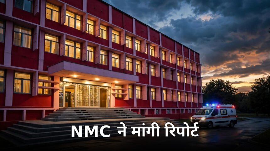 MGM Indore NMC action taken report