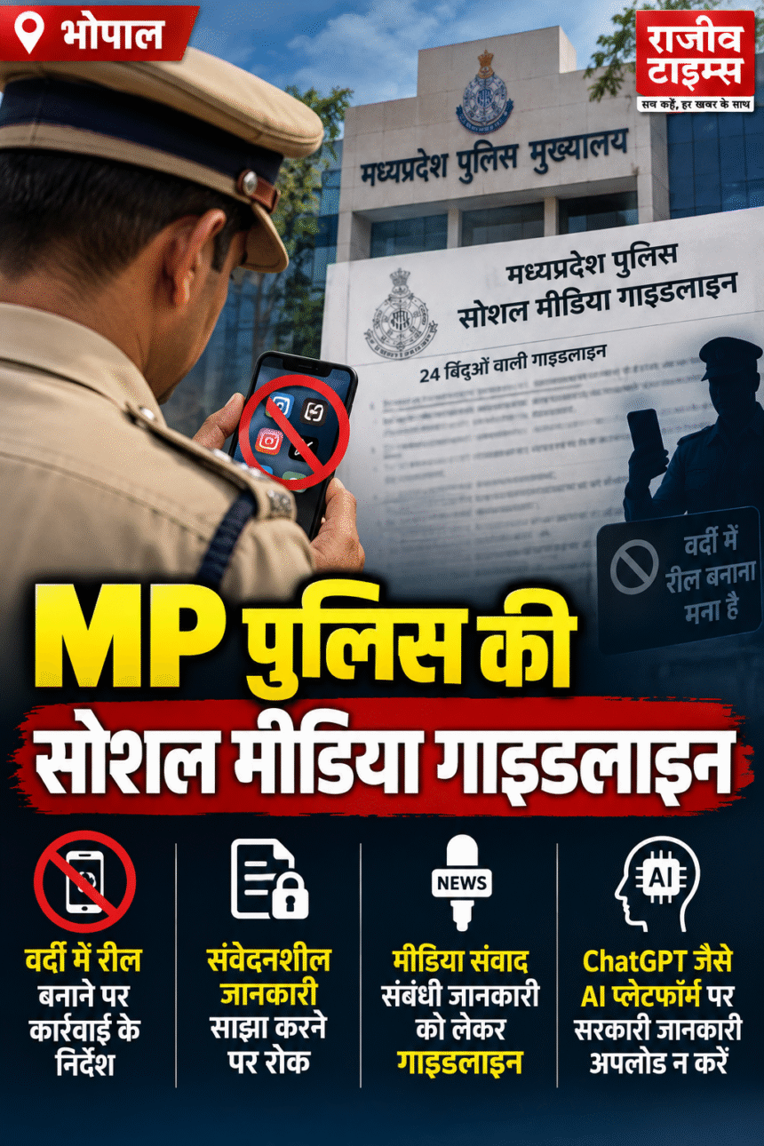 MP Police Social Media Guideline