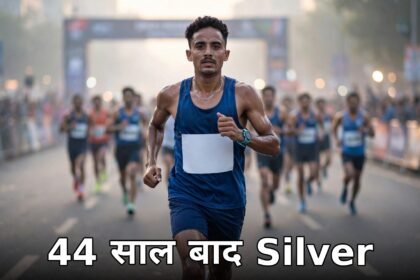 Sawan Barwal marathon silver