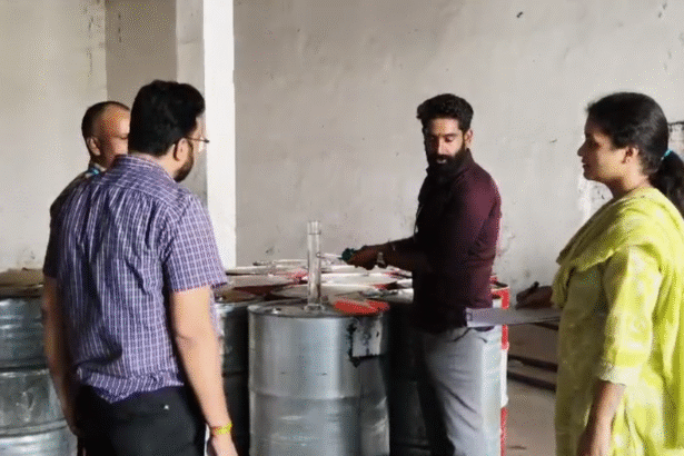 Indore Illegal Thinner Tanker